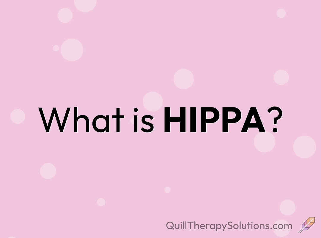 What is HIPPA?