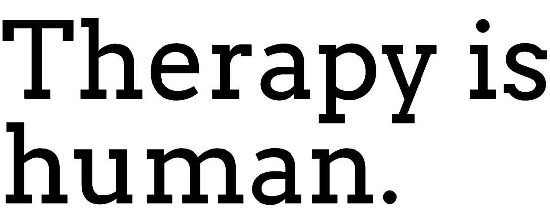 Therapy is human. AI cannot replace therapists.