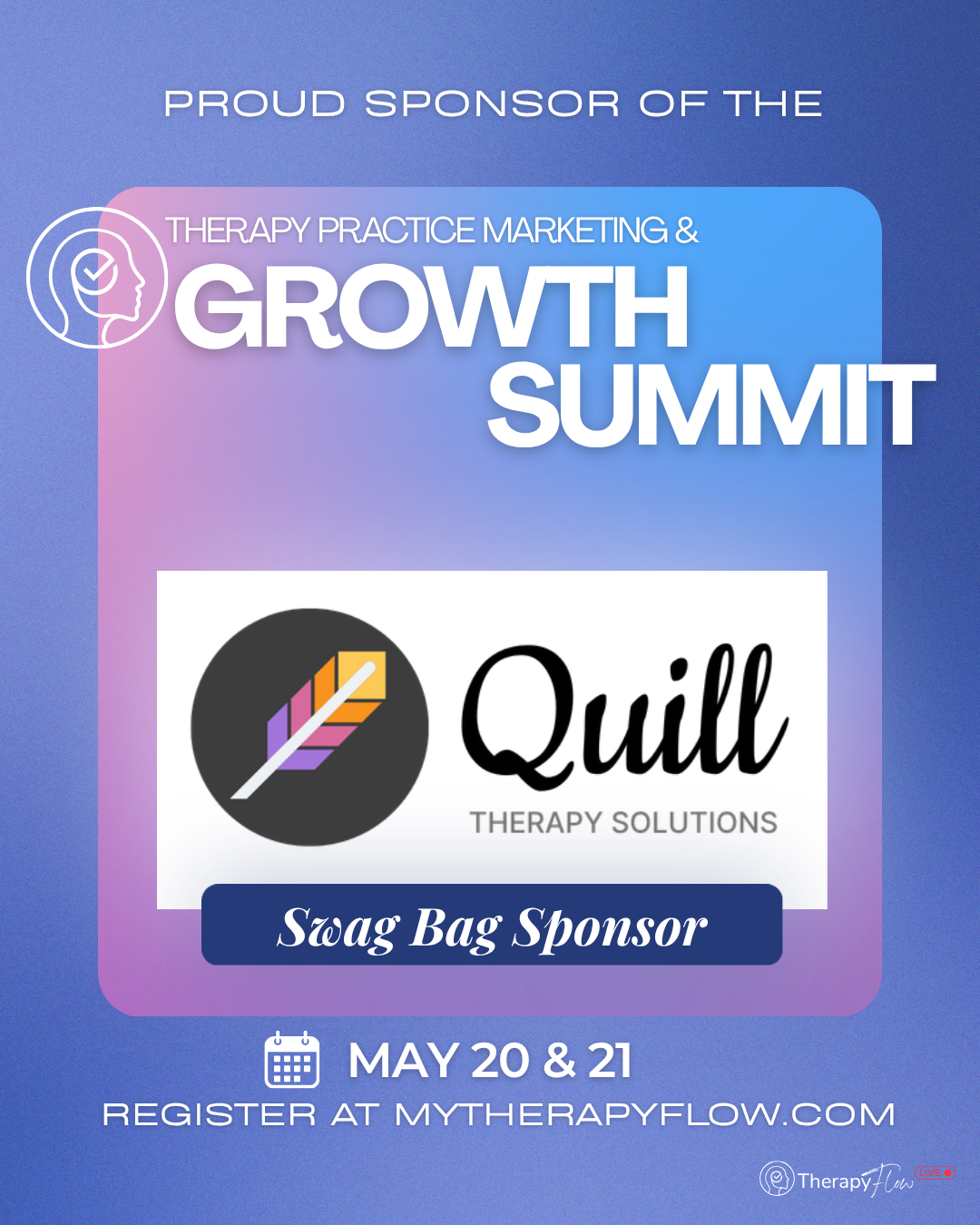 Quill Therapy Solutions is proud to sponsor another conference for private practices!