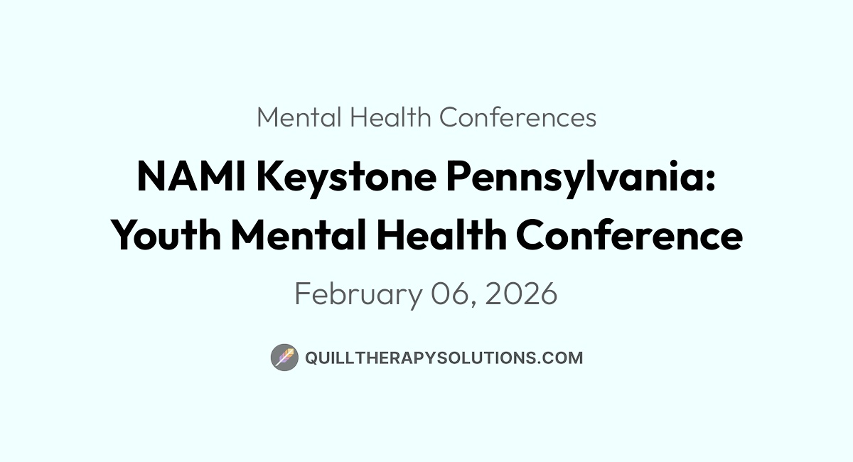 NAMI Keystone Pennsylvania: Youth Mental Health Conference | Quill ...