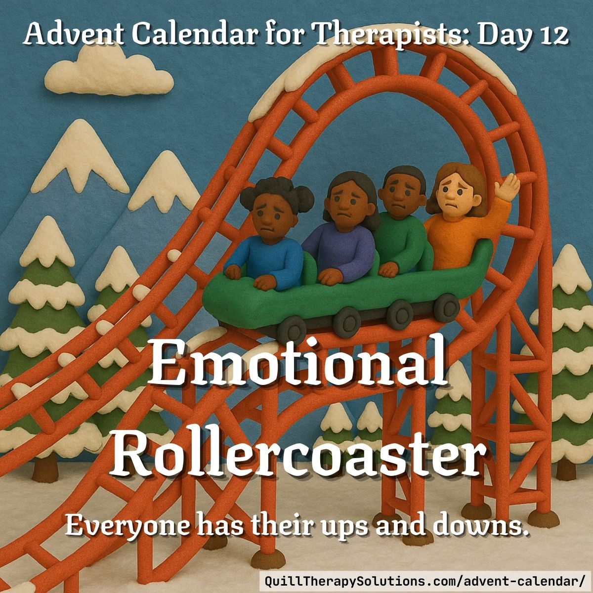 Emotional Rollercoaster Quill Therapy Solutions
